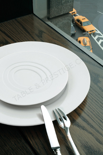 Oval buffet plate rectangular center - Raynaud